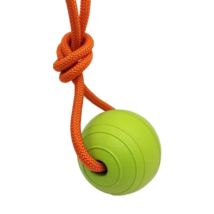 Wholesale Eco-Friendly EVA Dog Chew Toy Ball Fashionable Interactive Teeth Cleaning Tough Indestructible Chew Toy for Puppies