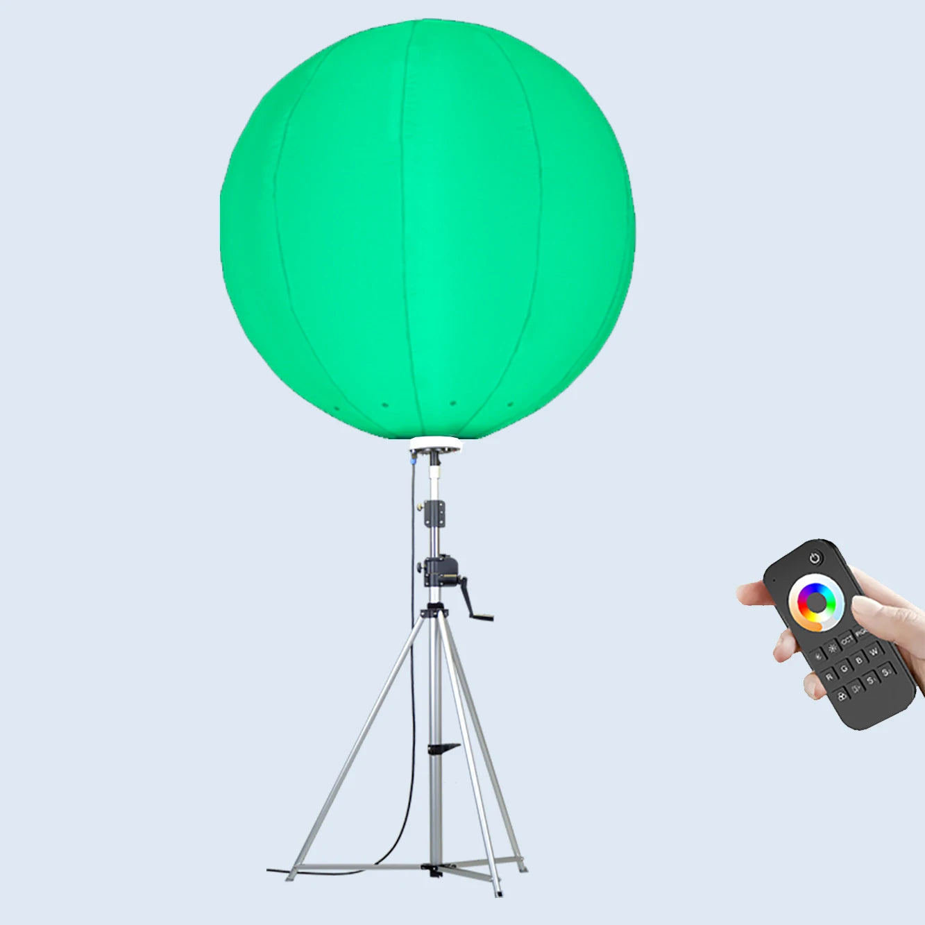 Airstar Factory Outdoor Telescopic Mast Inflatable 900W  RGBCCT LED Balloon Light Tower for Events DMX Control Available