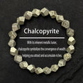 Popular Irregular Adjustable Jewelry Natural Pyrite Stone Diamond Beads Bracelet for Men Women Gemstone Gift