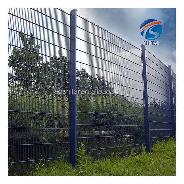 Hot Sale High security double rod mat 656 868 fence waterproof galvanized 868 twin wire fence horizontal double wire mesh fence for farm