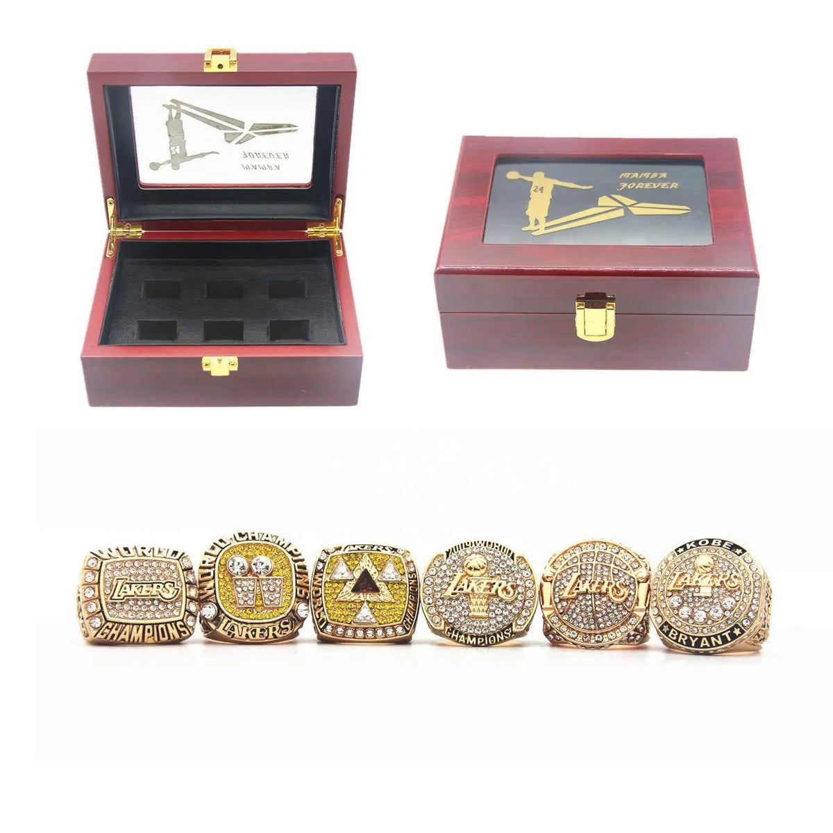 Resoul Kobe Bryant Championship Ring Lakers Basketball Championship Commemorative Ring Best-selling MegaBDM