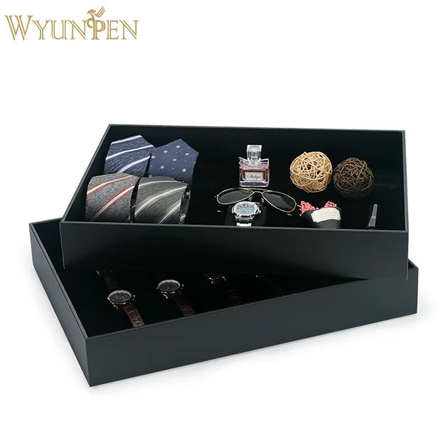 WYP Jewelry Container Box Bracelet Necklace Ring Earring Necktie Boxes Handmade Packaging Box