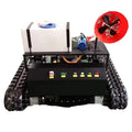 GPS APP Remote Control Lawn Mower Robot Agricultural Orchard Fuel Sprayer with Snow Blade Medicine Dispenser Transport Container