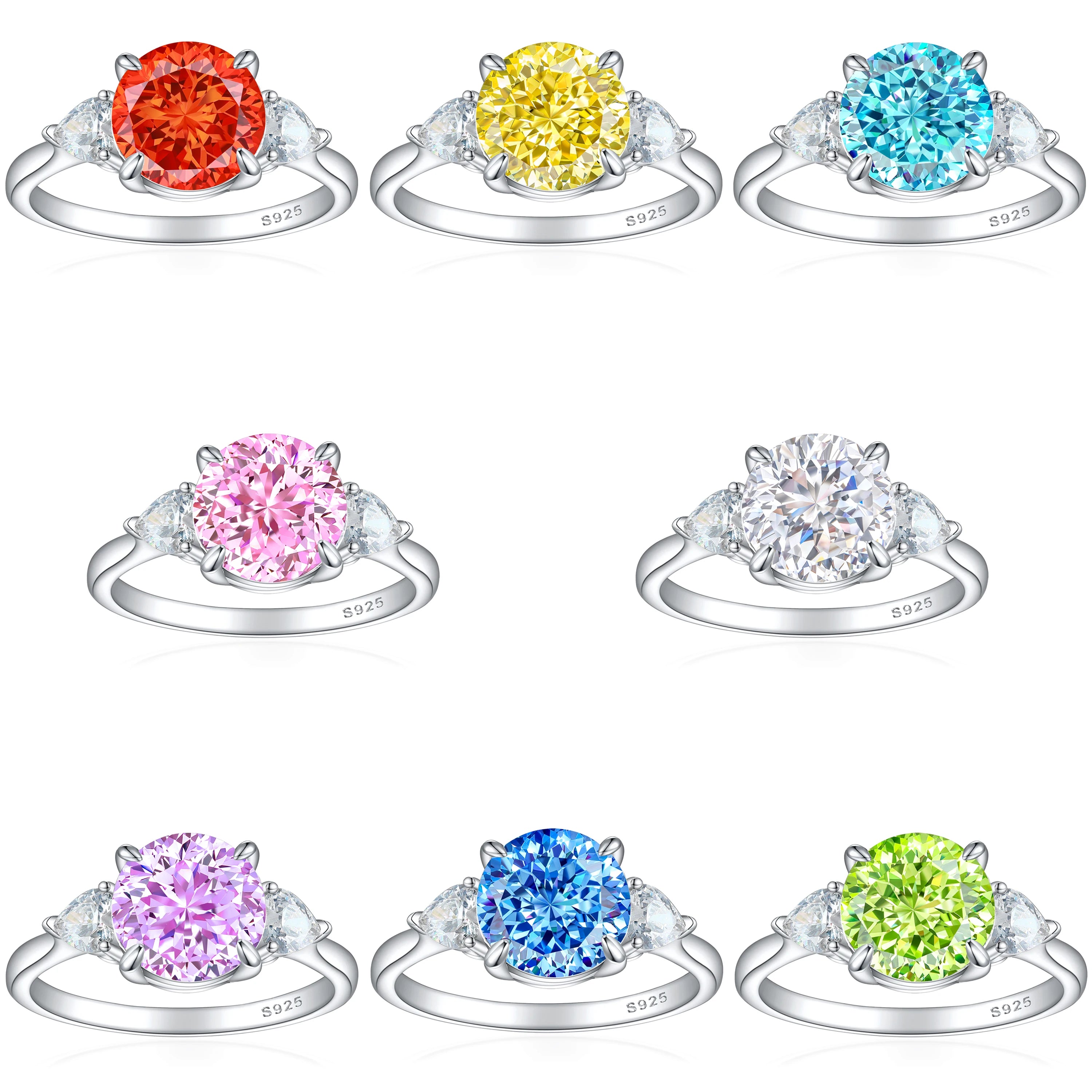 New Arrival Eternity Fashion Ring With Synthetic Cubic Zirconia for Designer Women Luxury Fine Jewelry Ring Couple Ring in Stock