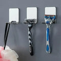 Stainless Steel Razor Holder Men Shaving Shaver Razor Stand Shelf Shaving Razor Storage Rack Bathroom Hook Organizer