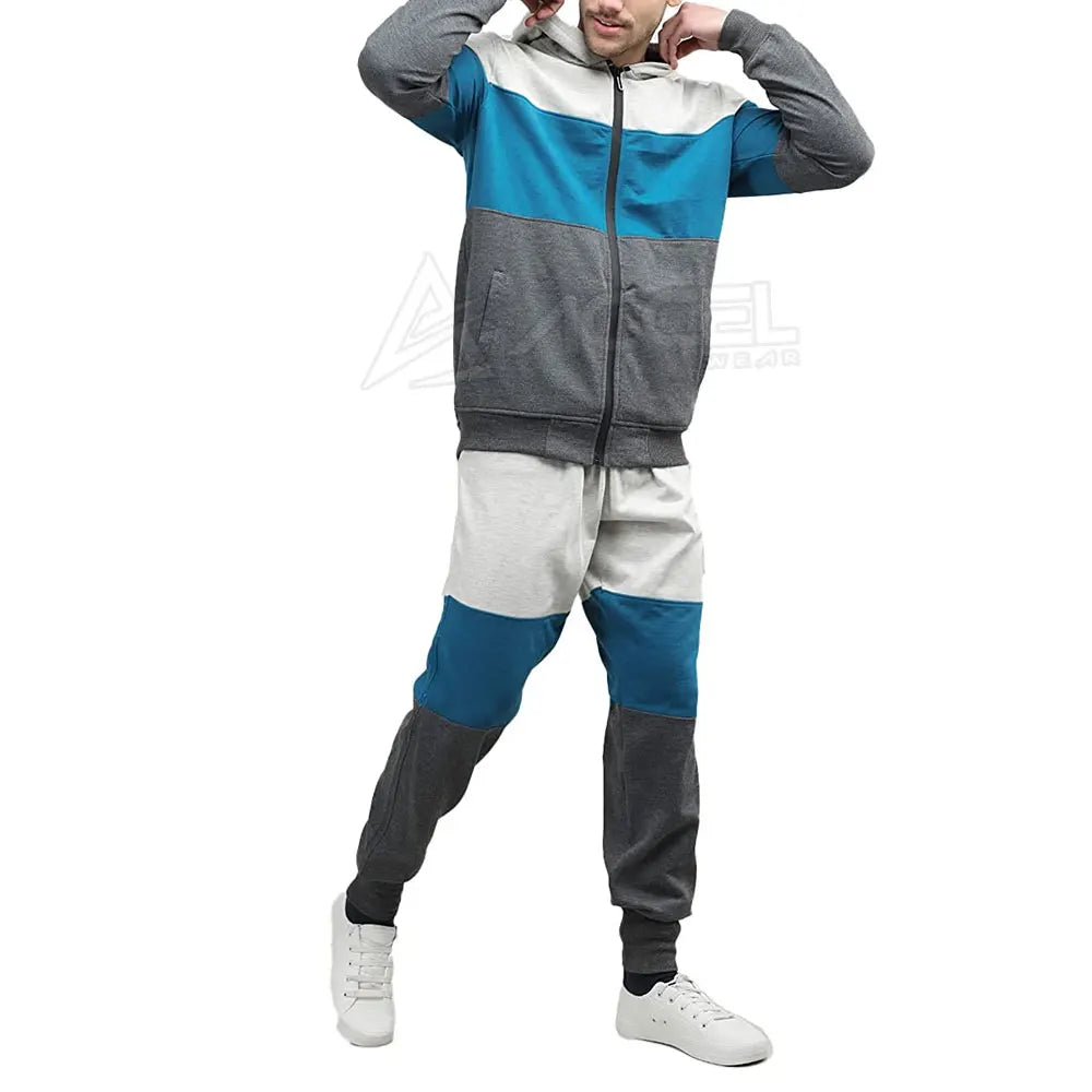 Clothing Manufacturers Custom Streetwear Puff Printing Logo Pullover Oversized Hoodies Baggy Track Sweatpants Tracksuit for Men