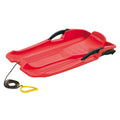 Steerable hornet sled with brakes and rope