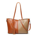 Women Genuine Leather Office Bags Sleek Minimalist Style Zipper Closure Lightweight Large Capacity Durable Material