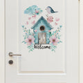 Home Decoration Self Adhesive Bird House Waterproof Stickers Bathroom Doors
