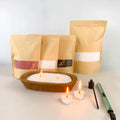 LANJO Palm Wax Refillable Beaded Sand DIY Pearled Candle All Natural Reusable Candle Making Kit Home Decoration Self Extinguish MegaBDM