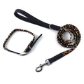 2024 Wholesale Multicoloured Reflective P Choke Dog Leash Nylon Oxford Fabric Dog Walking Rope Leash
