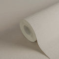 Made in Germany - Plain Wallpaper rolls Colour Grey Light Grey - Non Woven Vinyl - Wallpaper Textile Structure - 1005 x 053 m