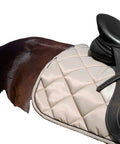 Custom Brand Wholesale Equestrian Saddle Pad Sets-Cotton Leather Materials Fabric English/Western Style All-Purpose for Riding