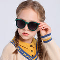 2025 Newest 3-12 Years Kids Polarized Sunglasses UV400 Boy Girls TPEE Square Frame Cat Eye Sunglasses for Children