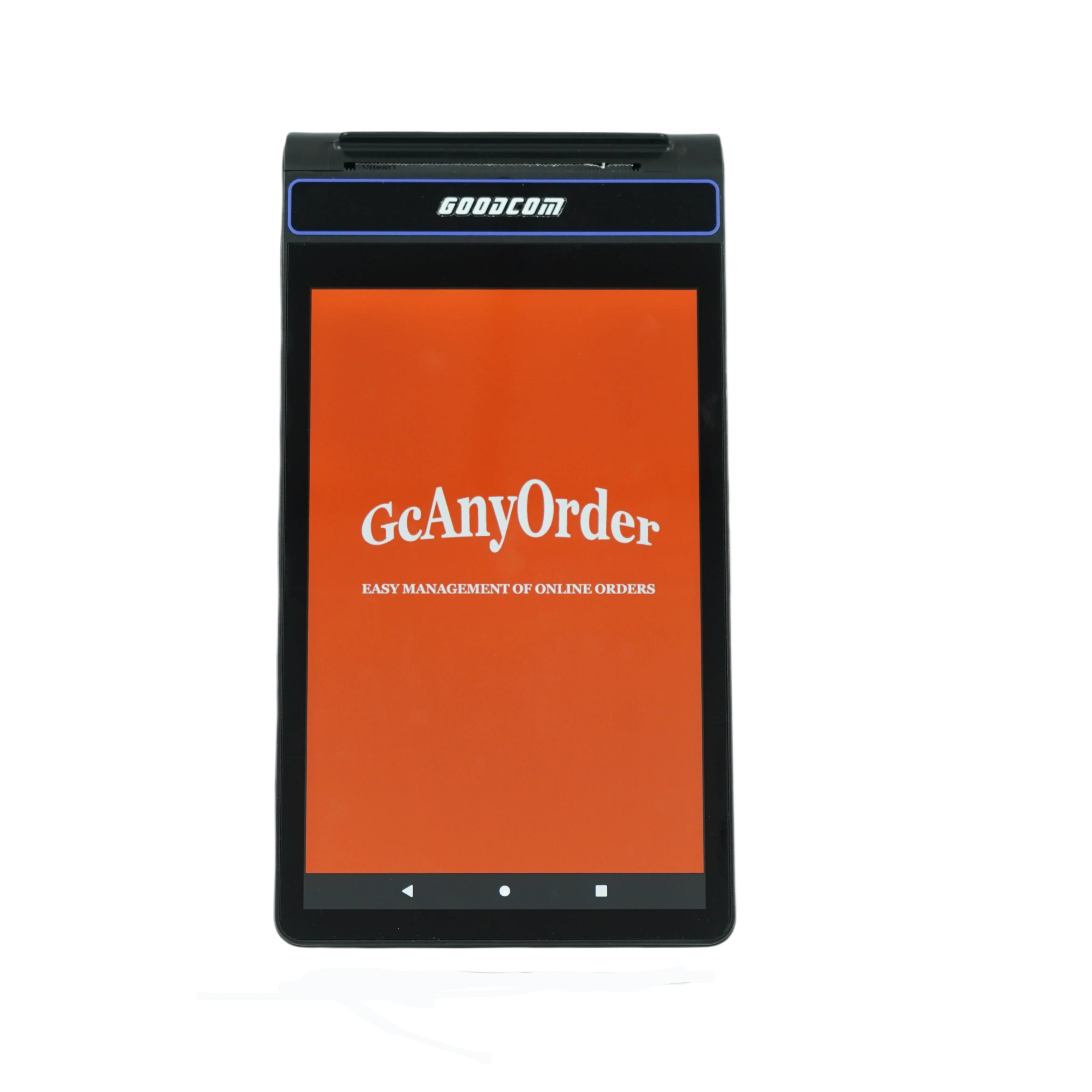 GOODCOM 8 Inch Android 14 POS for Restaurant & Takeaway with GcAnyOrder 80mm Printer & QR Scanner