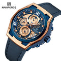 NAVIFORCE 8051 Make Own Watch Luxury Quartz Sport Wristwatches Men Chronograph Watch Manufacturers Trade