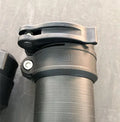 CNER Carbon Fiber Gutter Camera Pole Cleaning Kit with Clamps/tapered Gutter Extension Poles
