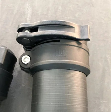 CNER Carbon Fiber Gutter Camera Pole Cleaning Kit with Clamps/tapered Gutter Extension Poles