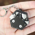 Wholesale 14 in 1 Multitool Card KeyChain Kit with Screw Driver Bottle Opener EDC Multipurpose KeyChain Foldable Survival Tool