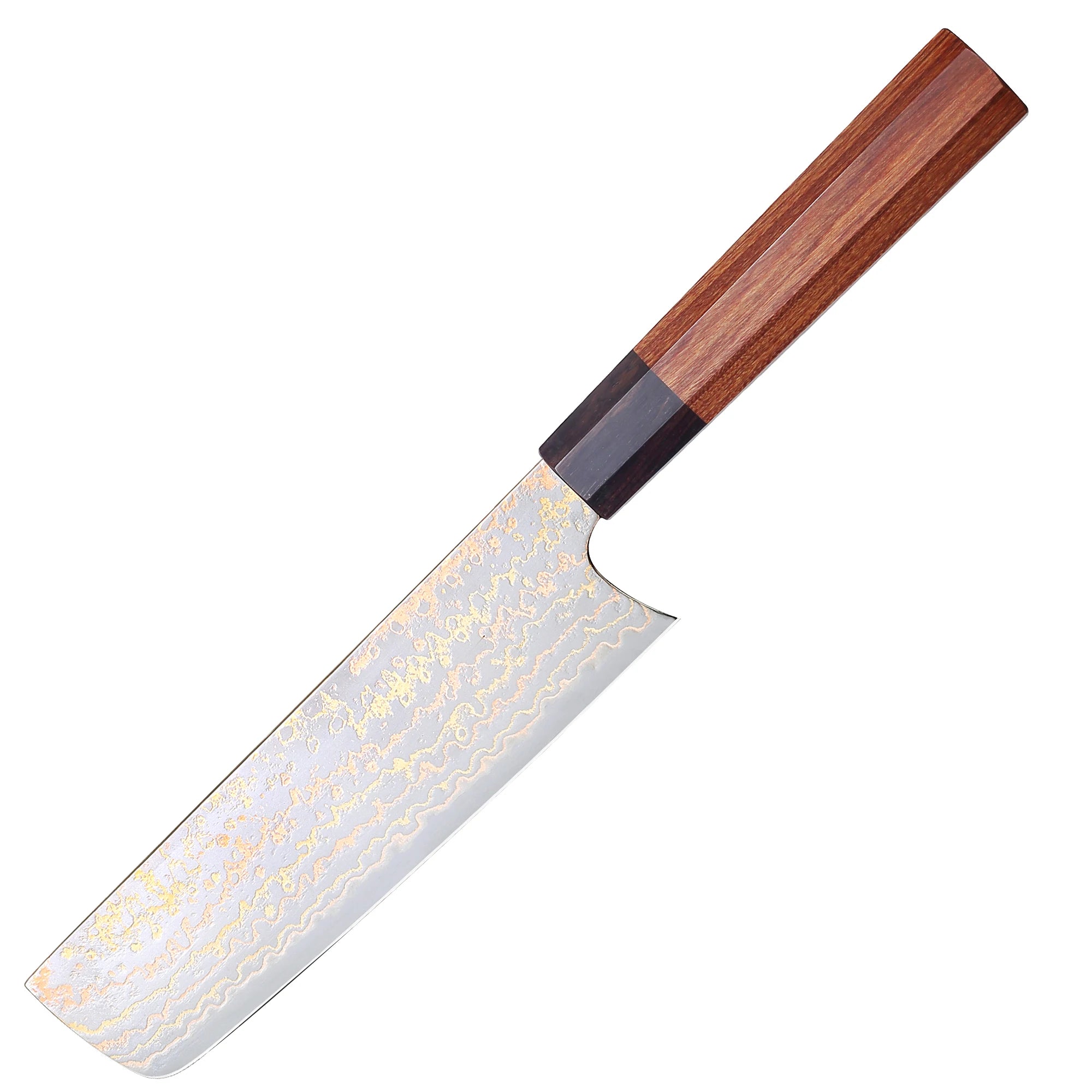 Damascus Copper Knife Set 7inch Chef Kitchen Knife Set Luxury VG10 Japanese Steel High Carbon Nakiri Knife