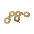 38x15x0.25mm Ultrasonic Electrode Sheet for Cleaner Tank System Durable and Easy to Install