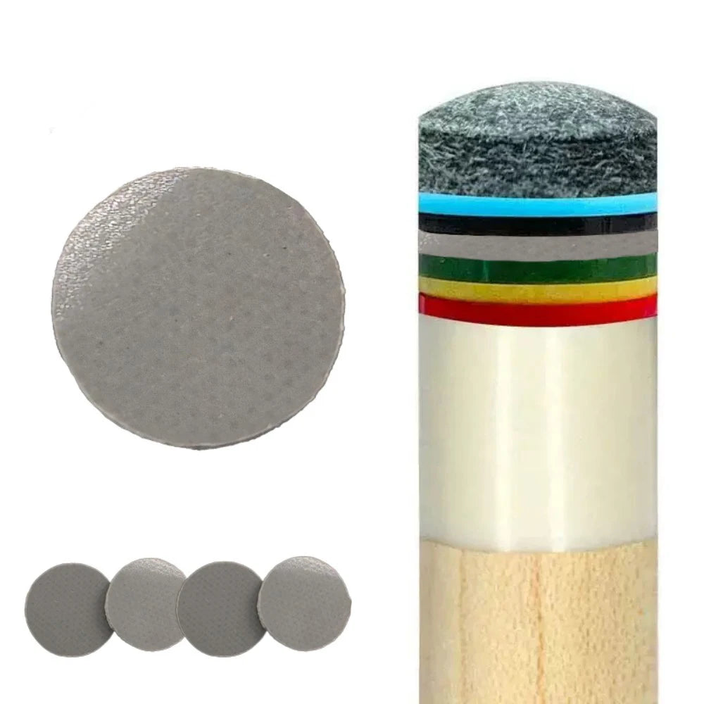 CUEELF Hot Selling Grey Billiard Pool Cue Tip Pads Can Customized for Sale
