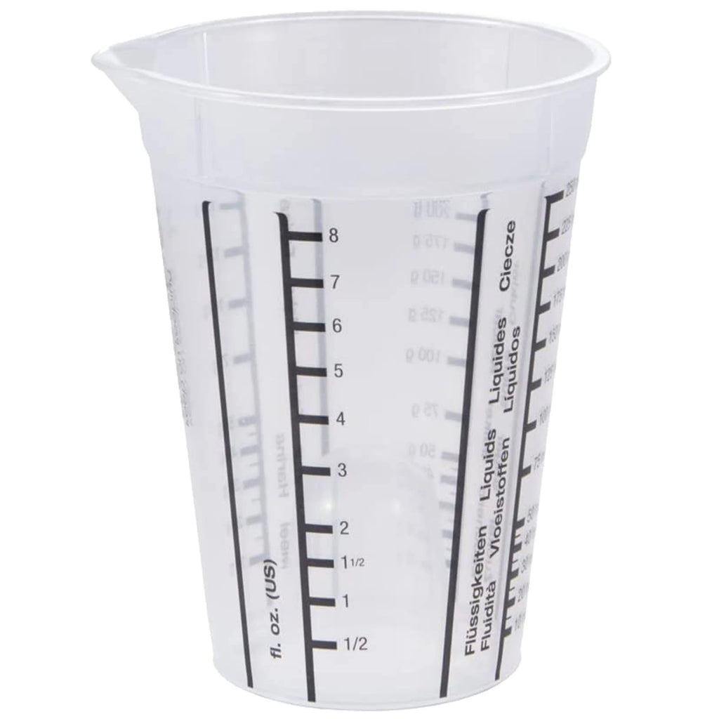 Measuring Jug for Small Quantities With Internal Measuring Cone 250 ml Mario Transparent/Black