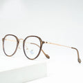 New Simple Antiblue Light Glasses TR90 Eyeglasses Frame Unisex Lightweight Round Metal Glasses Frame Match Degree Glasses MegaBDM