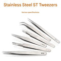 High-precision Steel DIY Tweezers Suitable for Mobile Phone Repair and Clamping Tools.