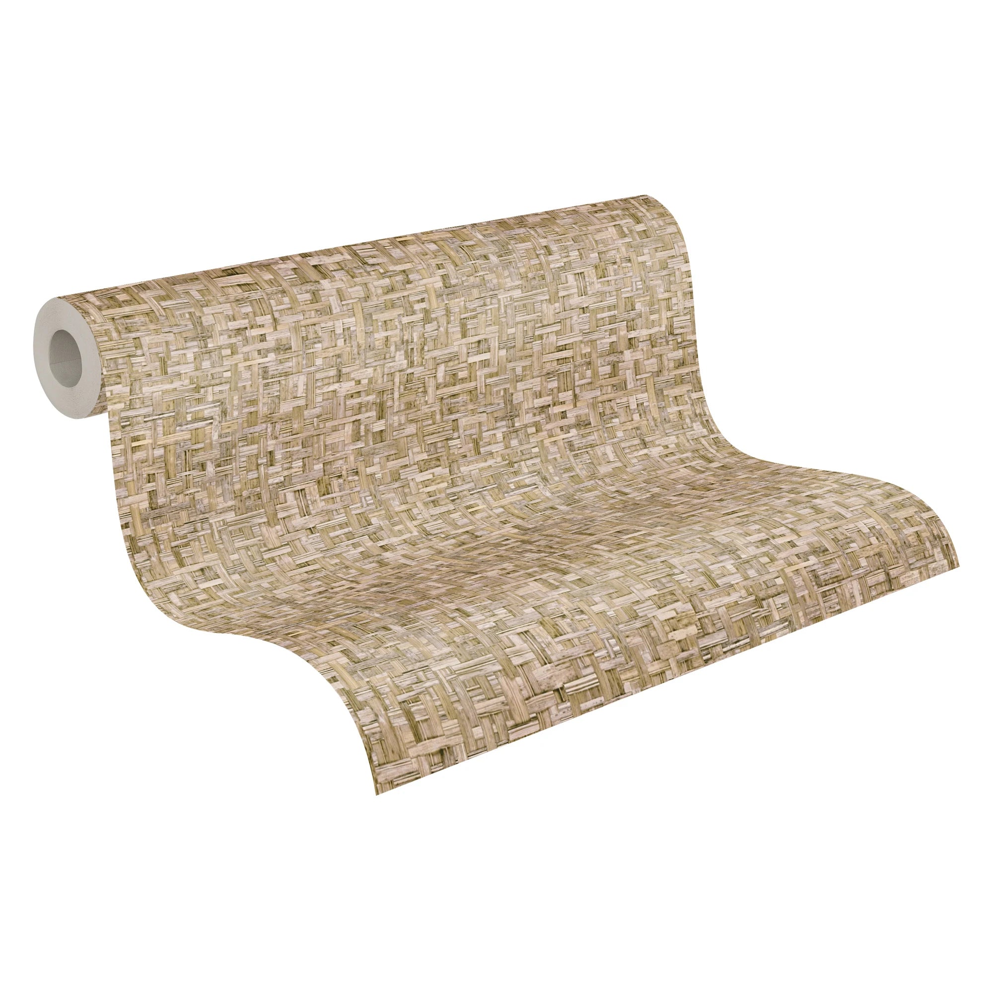 Made in Germany - Luxury Wallpaper rolls In Wood Look Brown Beige Non Woven Contract Wallpaper for Hotel - 1005 x 053 m
