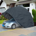Retractable Foldable Car Shelter Portable Canopy Garage Tent Easy-to-Use Carport MegaBDM