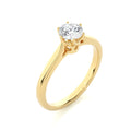 Women's Diamond Engagement Rings Fine Jewelry Big Wedding Diamond Ring for Anniversaries and Other Celebrations from India