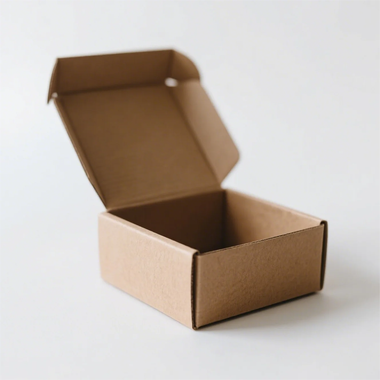 High Quality Custom Eco Friendly Corrugated Kraft Gift Packaging Box with UV Coating Folding Embossing Matt Lamination Finish