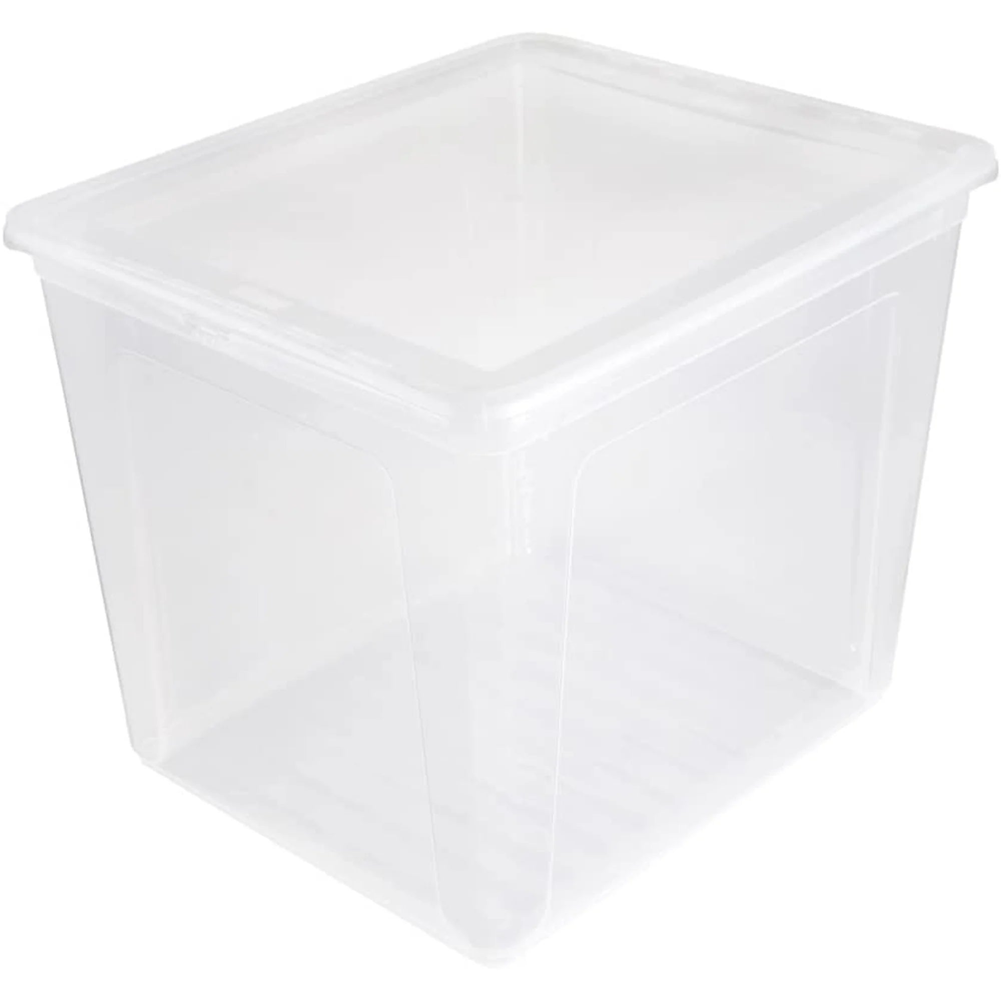 Storage boxes Plastic Natural Transparent 39 x 33 x 32 cm