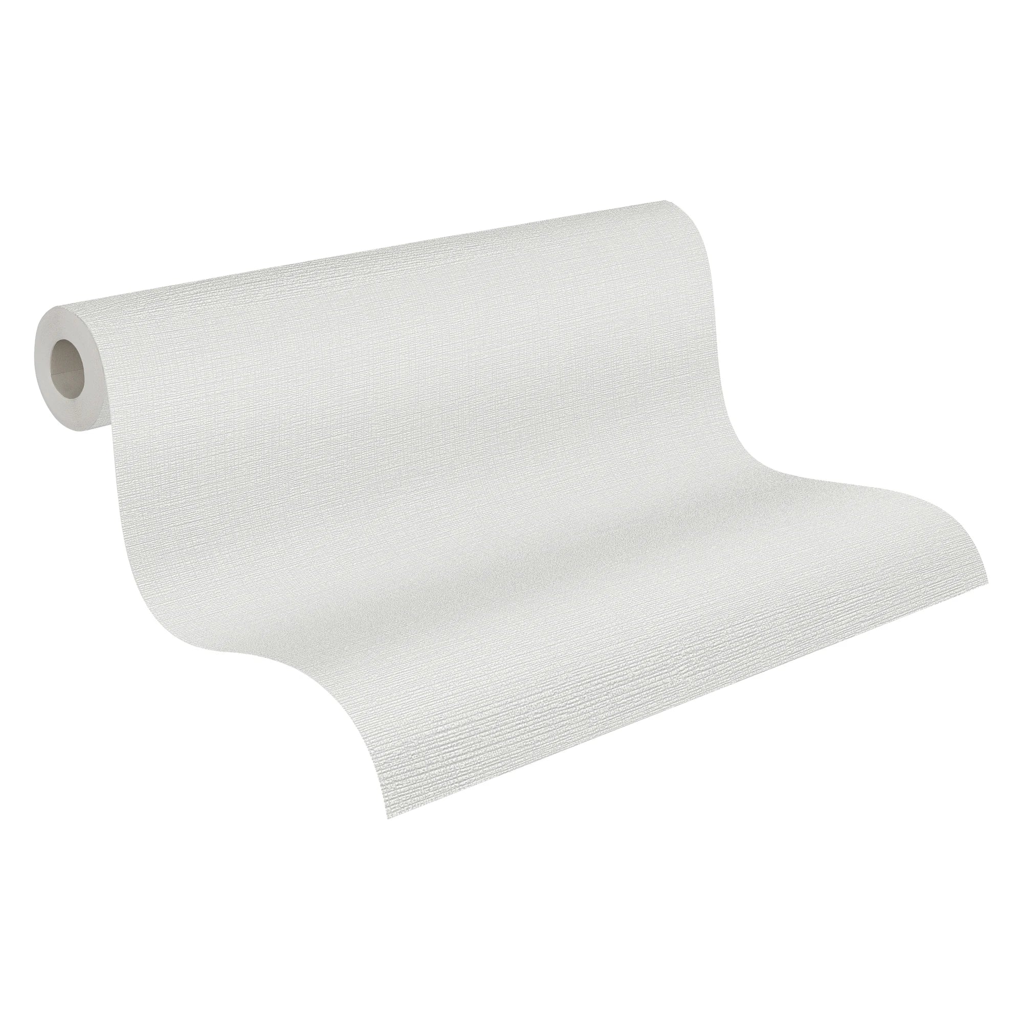 Made in Germany - Wallpaper rolls Solid Plain Colour Grey Light Grey - Non Woven Vinyl - Wallpaper Home Decor - 1005 x 053 m