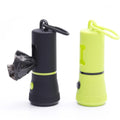 Free Sample Custom Eco-Friendly PVC Clear Dog Poop Waste Bag and Waterproof LED Light Dispenser with Hand Sanitizer MMG