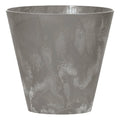 TUBUS BETON EFFECT 12L. planter dimensions (mm) 300x300x280 Marengo color