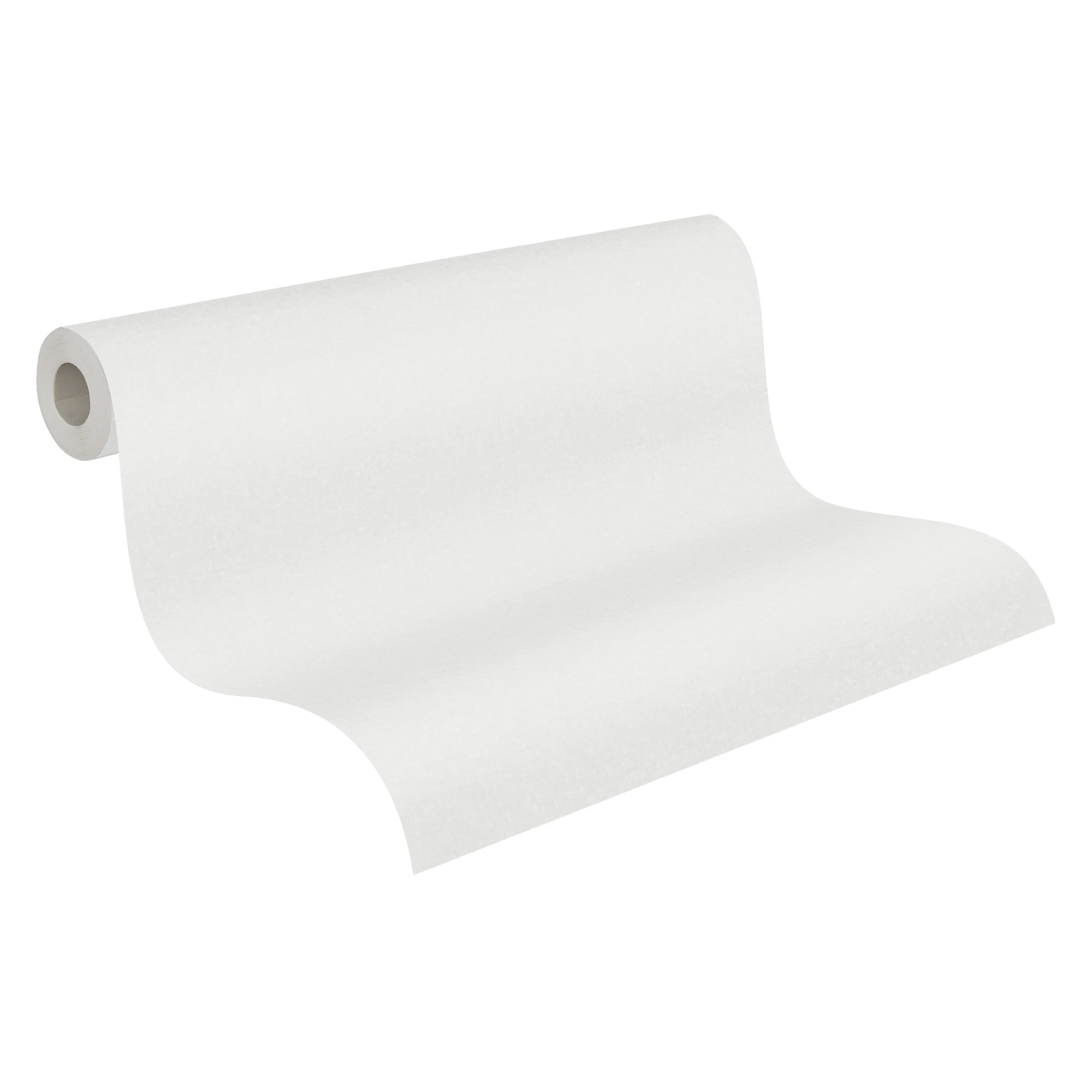 Made Germany Solid Plain White Non Woven Vinyl Wallpaper Rolls 1005x053m Highly Wash-Resistant Light Living Room Kitchen