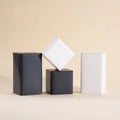 Tianhui Small Food Grade Metal Boxes Small Square Storge Tea Tin Cans Matte  Metal Tins