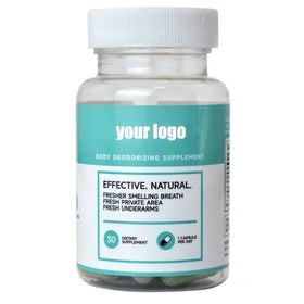 OEM Chlorophyllin Herbal Extract Body Deodorant Capsules Adult Digestive Health Support Chlorophyll Body Deodorizing Capsules