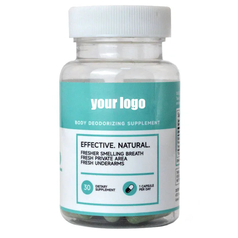 OEM Chlorophyllin Herbal Extract Body Deodorant Capsules Adult Digestive Health Support Chlorophyll Body Deodorizing Capsules MegaBDM