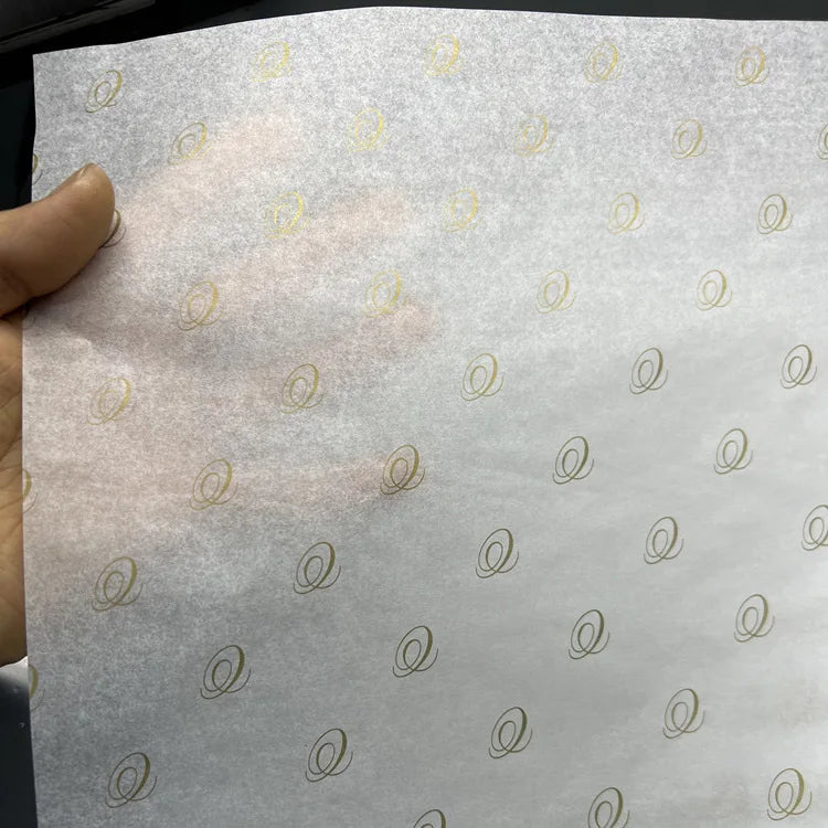 22g Custom Printed Logo Recyclable Tissue Paper Wrapping for Clothes Shoes Socks Underwear Packing