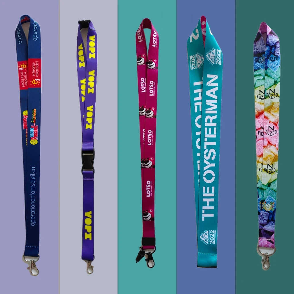 Personalized Custom Printing Logo Lanyard Sublimation Polyester Neck Id Lanyards With Logo Custom Keychain Neck Lanyard