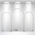 Birthday Wedding Party Decoration Aluminum Alloy Chiara Arch Backdrop Stand and Cover Set
