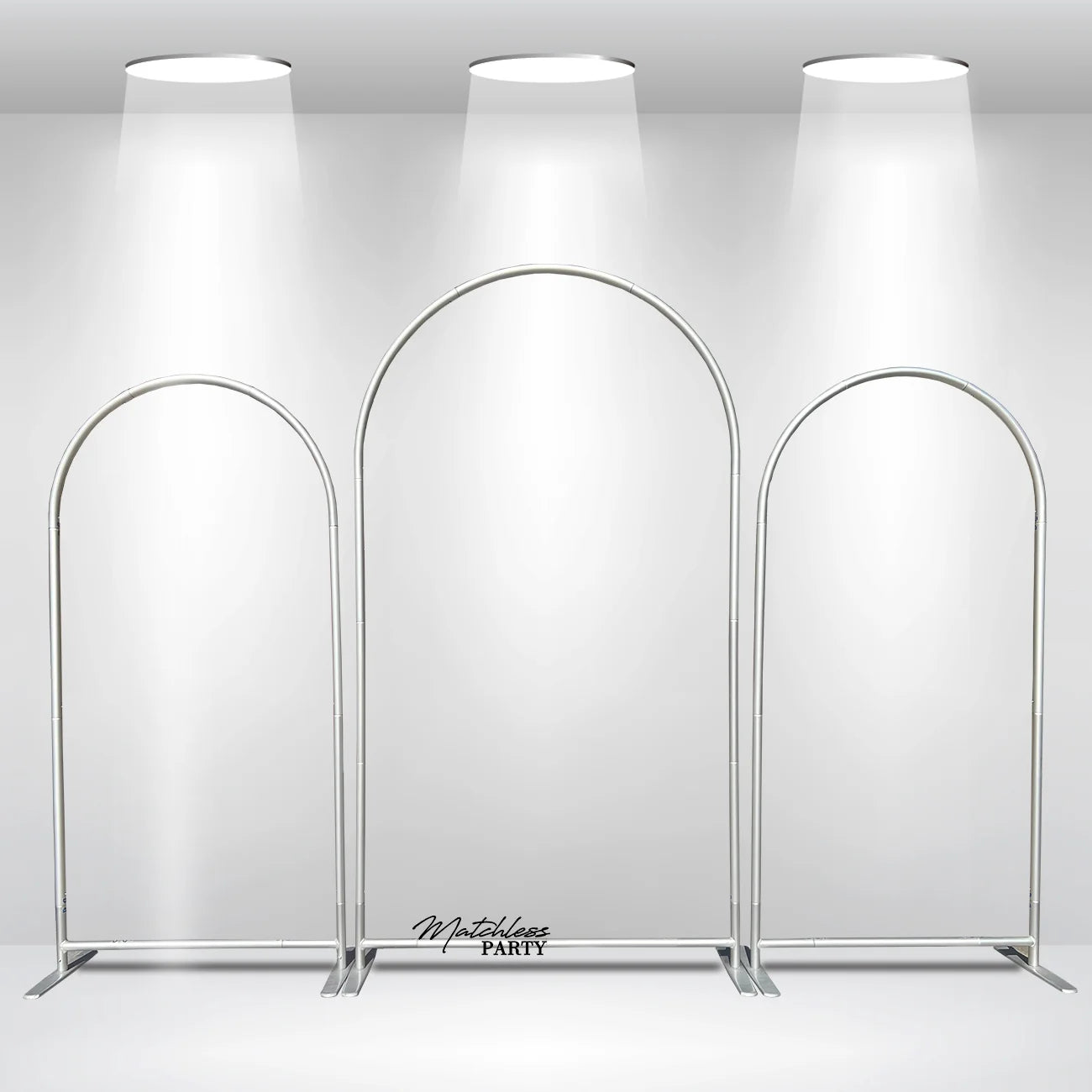 Birthday Wedding Party Decoration Aluminum Alloy Chiara Arch Backdrop Stand and Cover Set