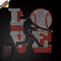 Custom Logo Cheer Mom Baseball Love Hotfix Rhinestone Transfer Dtf Printers