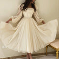 Jancember SCZ136 Muslim High Neck Evening Party Women's Formal Long Dresses