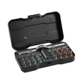 24-Piece Multifunctional Magnetic Tip Steel Screwdriver Set with Detachable T Ratchet Handle Multipurpose Bits in Box Hand Tools