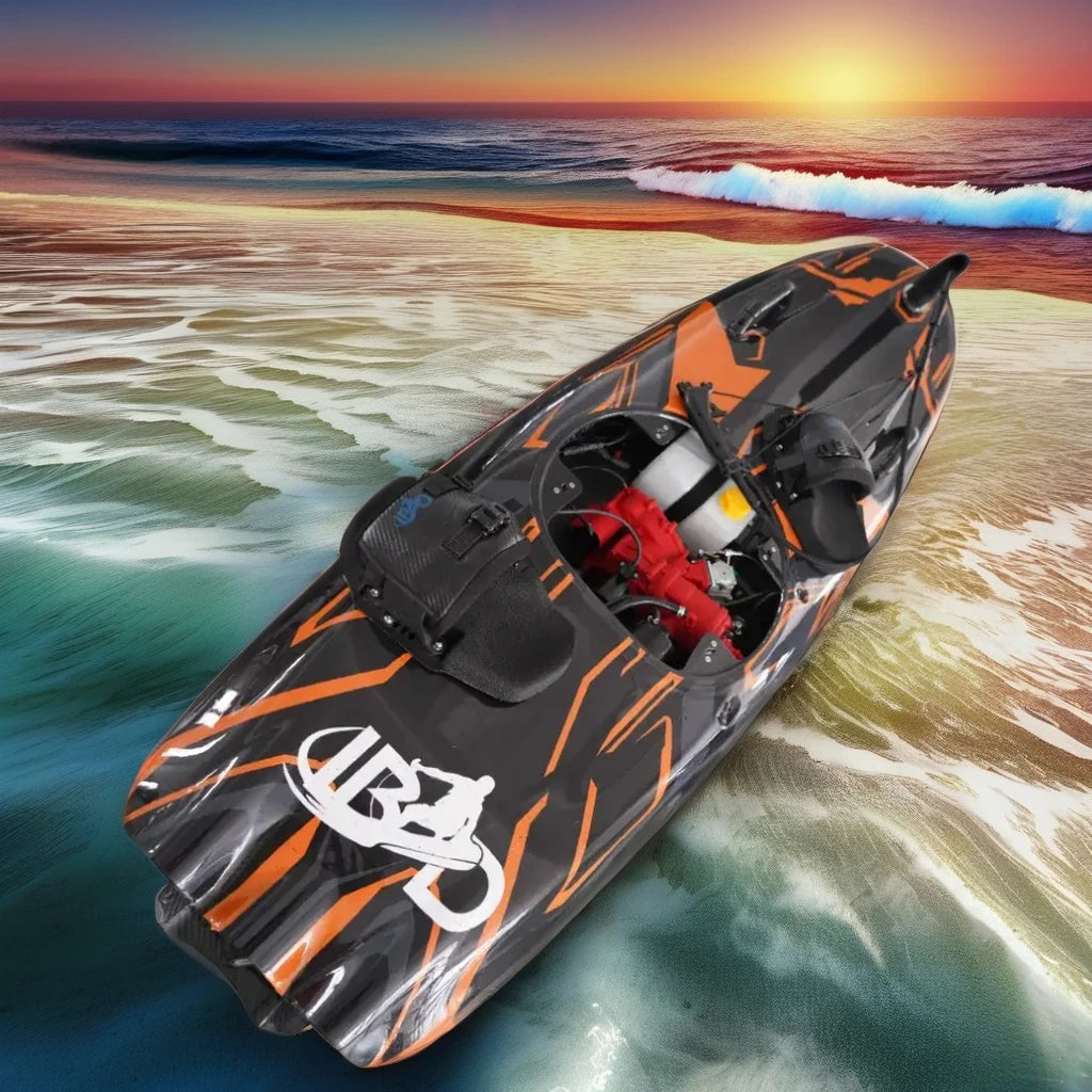Fast Speed Hydrofoil Surfboard Carbon Fiber Water Sports Equipment Push Wave Motorized by Gasoline Power for Ocean Waters