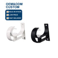 Wholesale Customized JE Roman Rod Single & Double Mount Bracket for Curtains Premium Curtain Poles Tracks Accessories